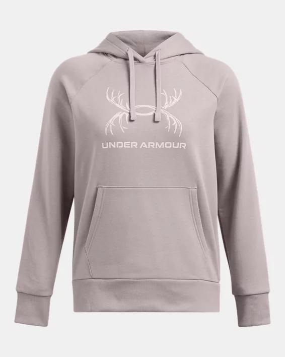 Women's UA Rival Fleece Antler Hoodie Product Image