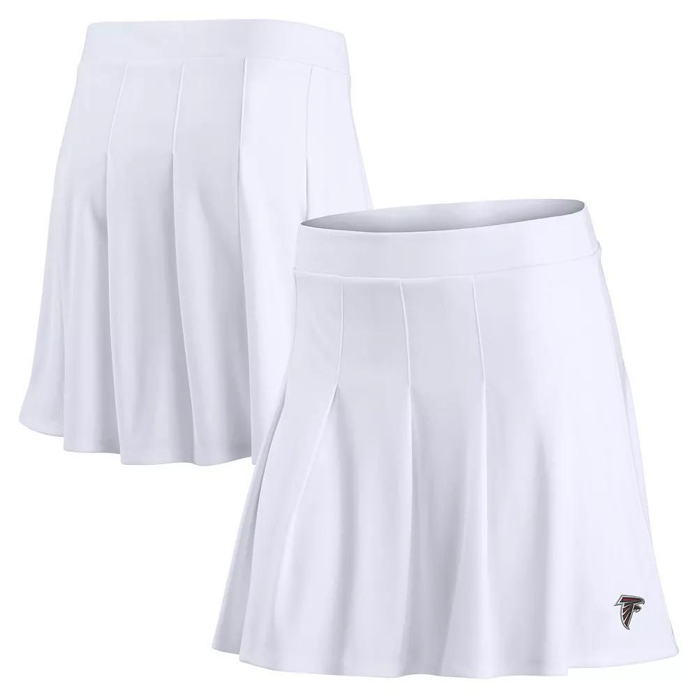Women's Fanatics White Tampa Bay Buccaneers Primary Logo Tennis Skort, Size: XL Product Image