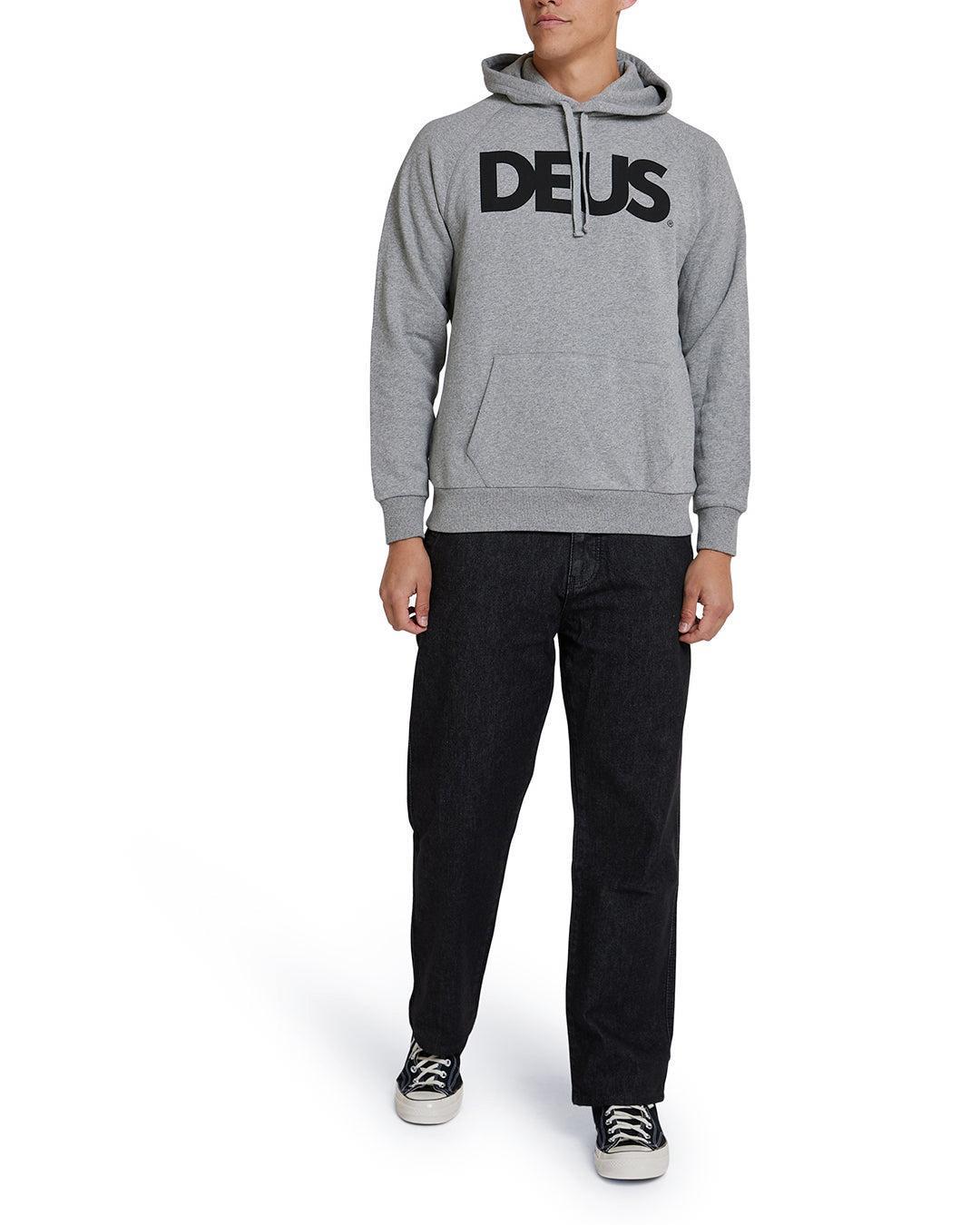 All Caps Hoodie - Grey Marle Product Image