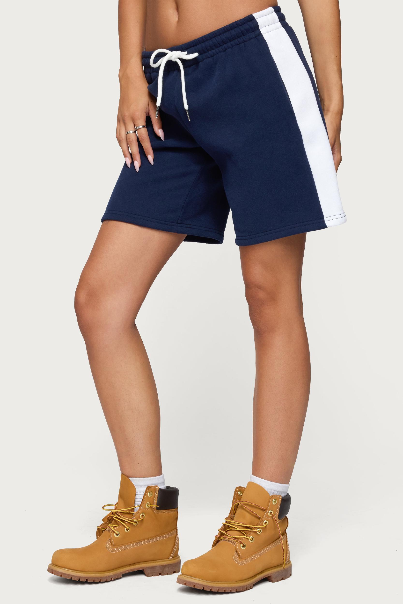 Contrast Nylon Bermuda Shorts Product Image