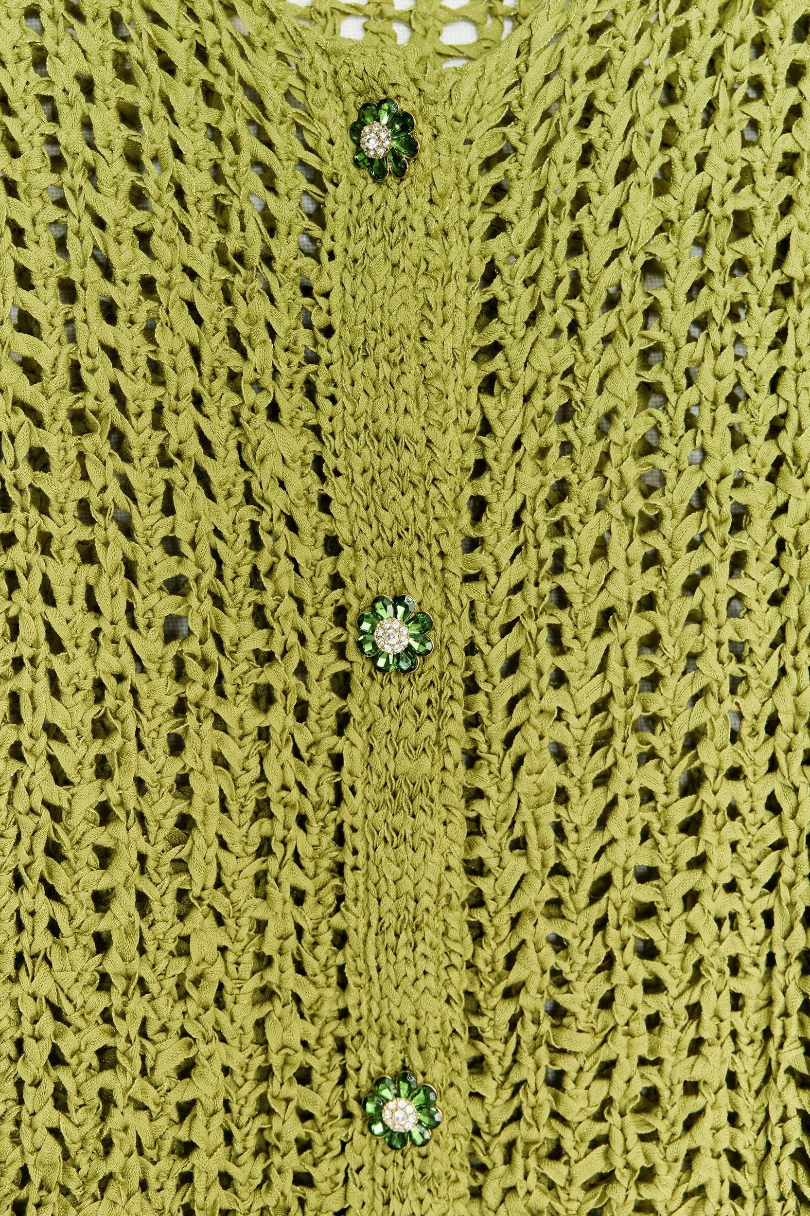 RIBBON KNIT JACKET Product Image