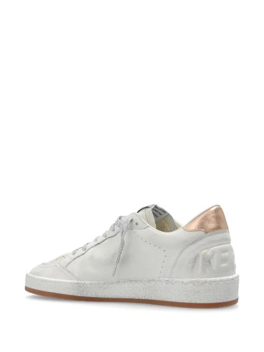 GOLDEN GOOSE Deluxe Brand Ball Star Lace In White Product Image