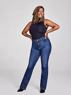 Women's Wrangler Bespoke High Rise Bootcut Jean in Ada Product Image