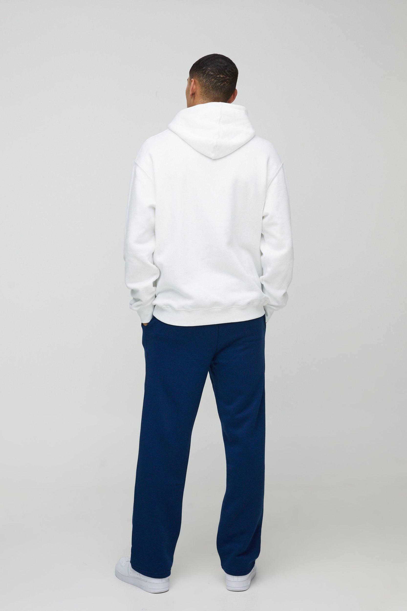Relaxed Fit Homme Paint Splatter Gusset Sweatpants | boohooMAN USA Product Image