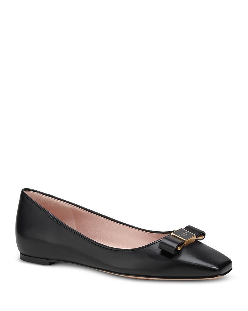 Ferragamo Womens Joelle Denim Ballet Flats Product Image