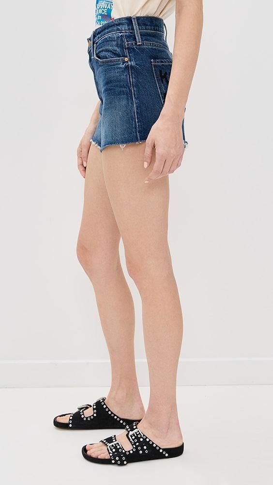 MOTHER The Dodger Fray Shorts | Shopbop Product Image