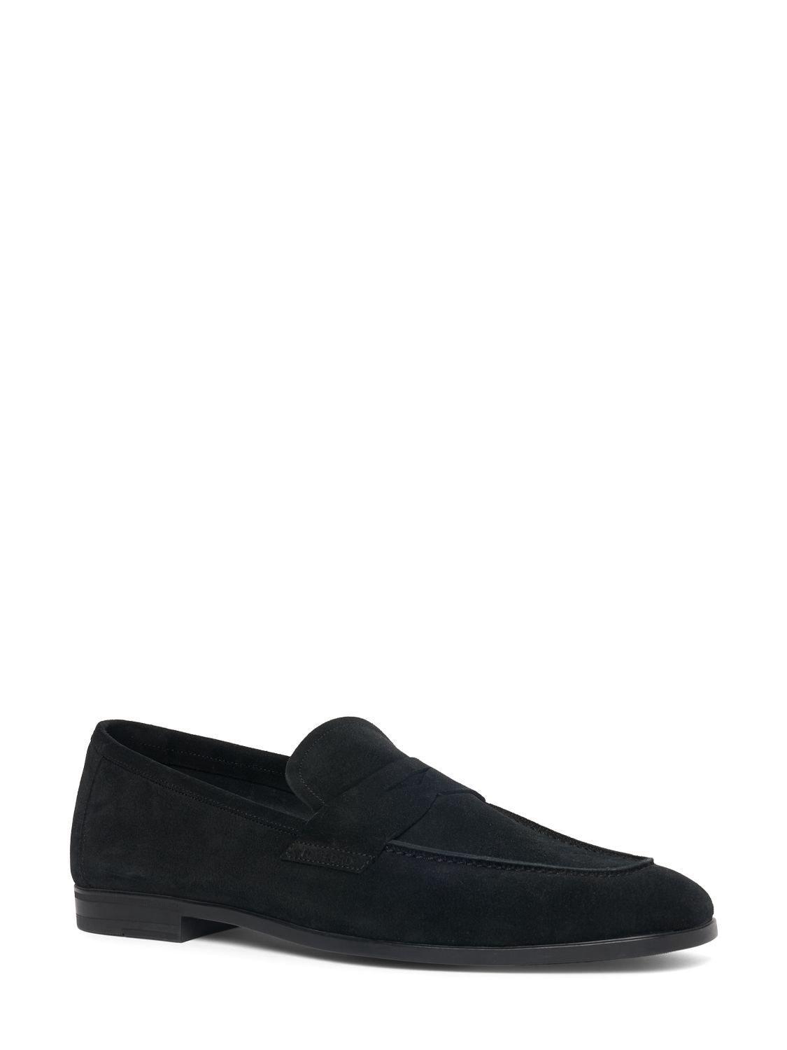 Mens Lasola Leather Penny Loafers Product Image