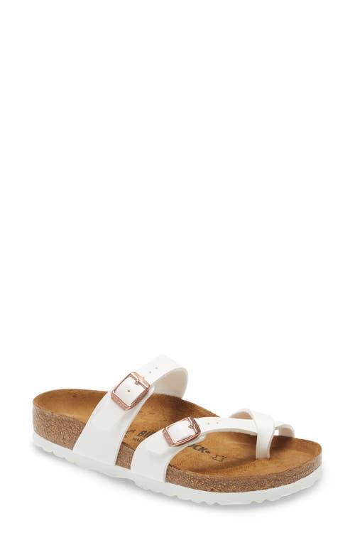 Birkenstock Womens Mayari Buckled Slide Sandals Product Image