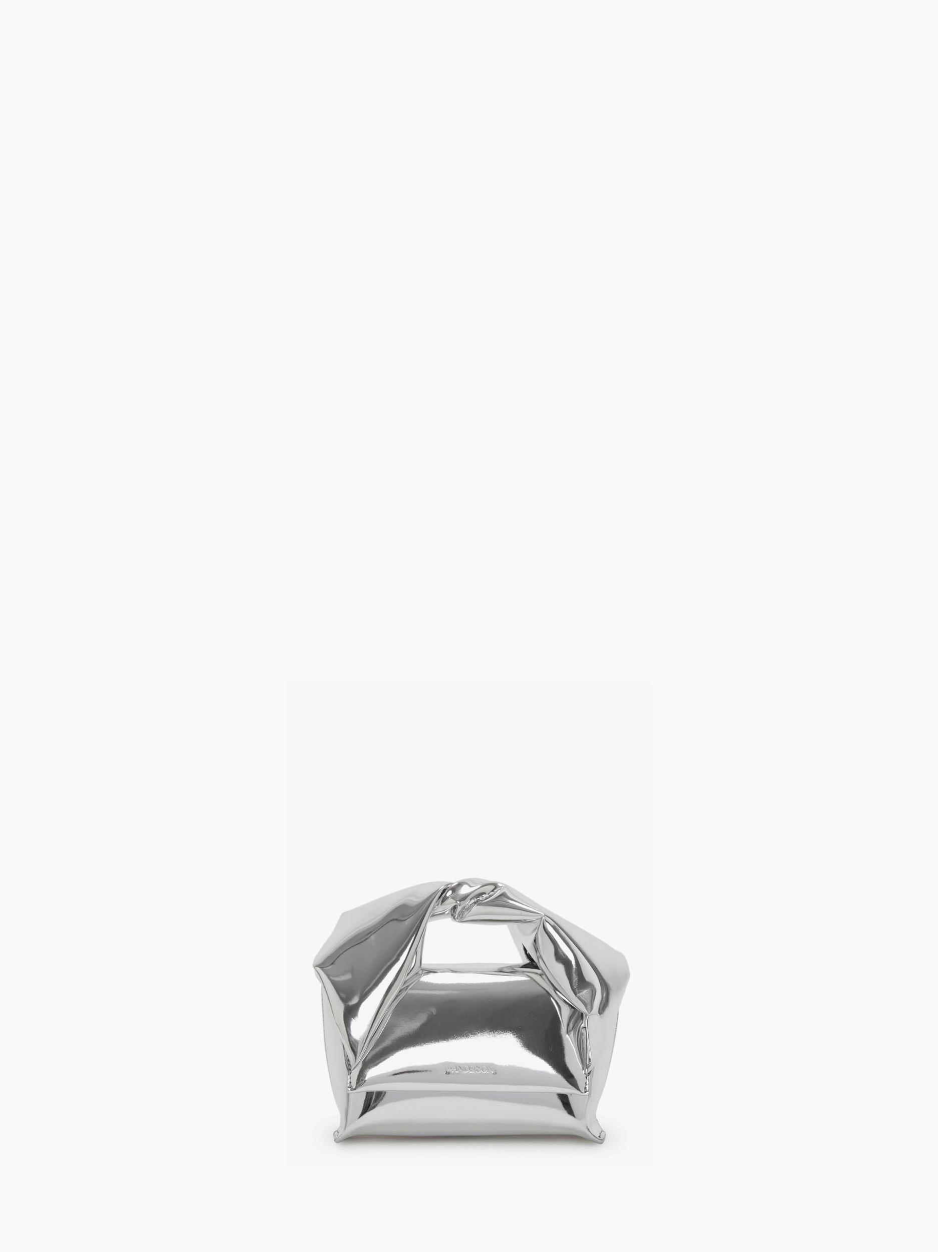 SMALL TWISTER - METALLIC TOP HANDLE BAG Product Image