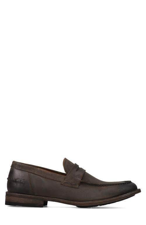 FRYE Tyler Flex Penny Loafer In Chocolate Product Image