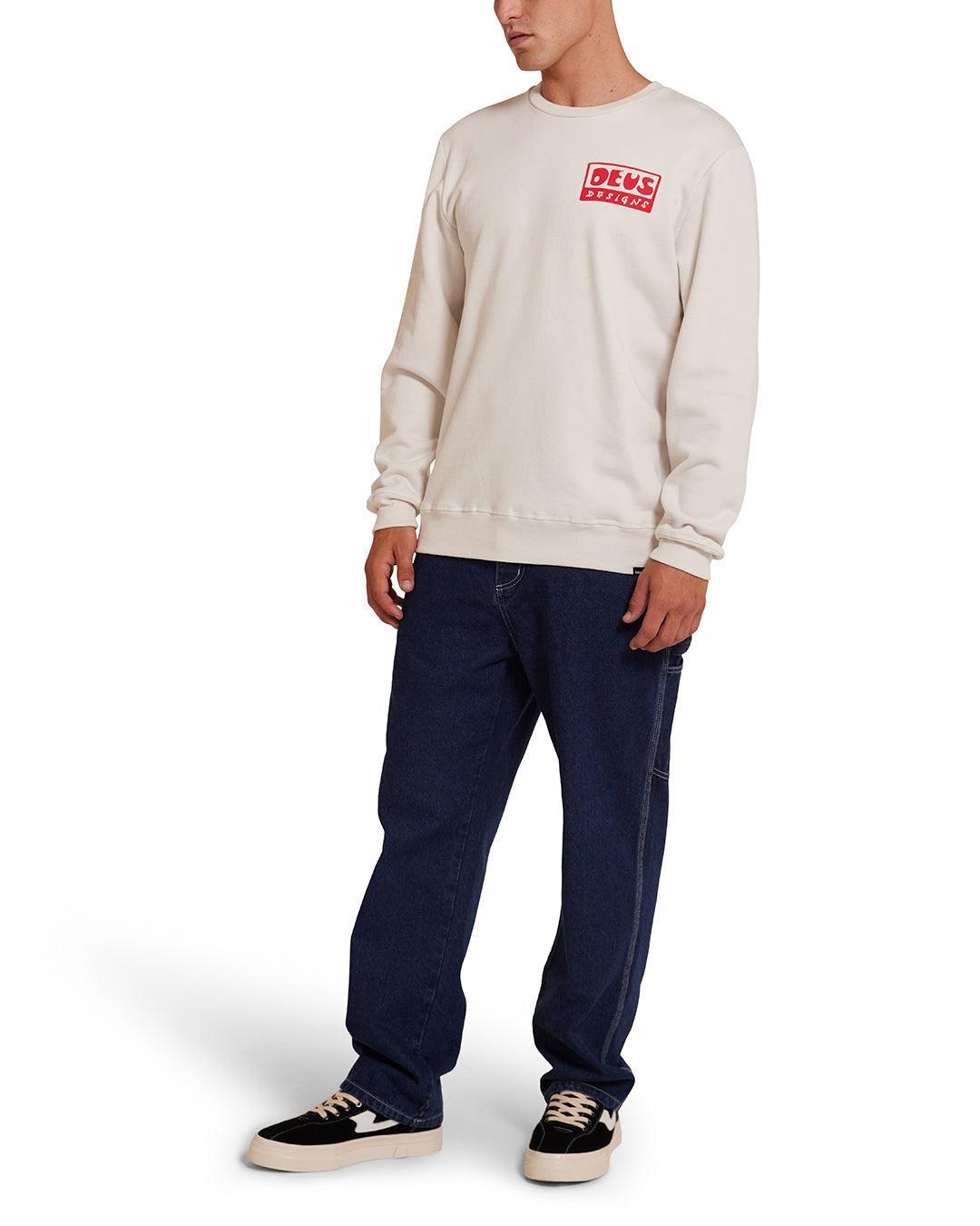 Nice To See You Crew - Vintage White Product Image