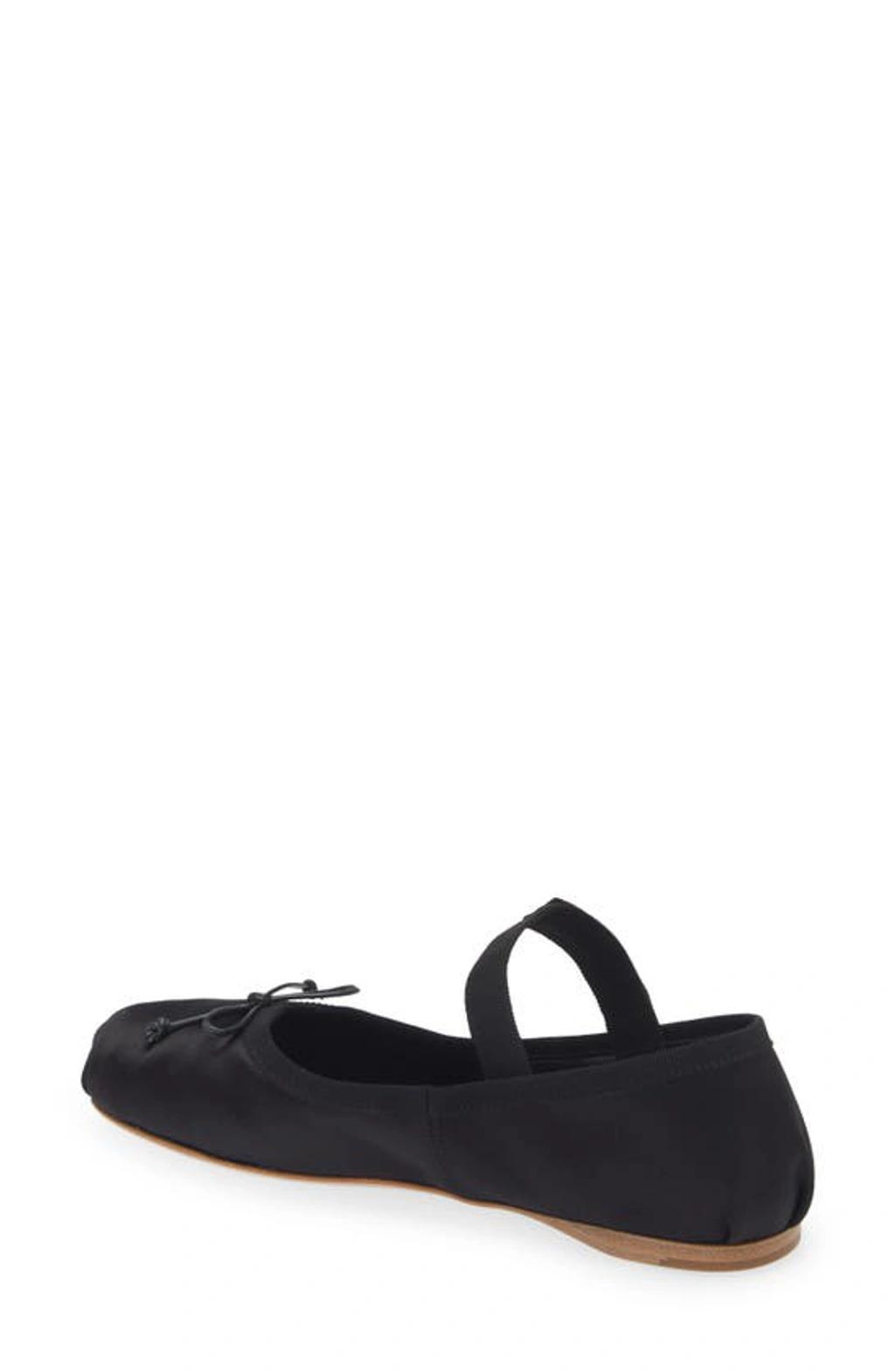 logo-strap ballerina shoes Product Image