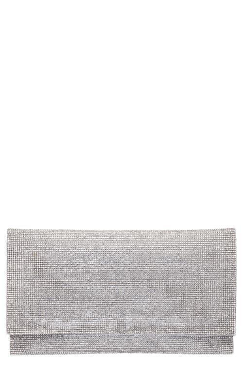 Nina Womens Crystal Embellished Clutch Product Image