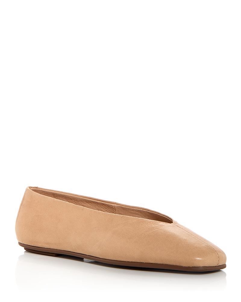 Jeffrey Campbell Womens Fathom Square Toe Ballet Flats Product Image