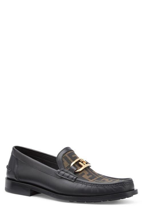 Mens FF OLock Leather Loafers Product Image