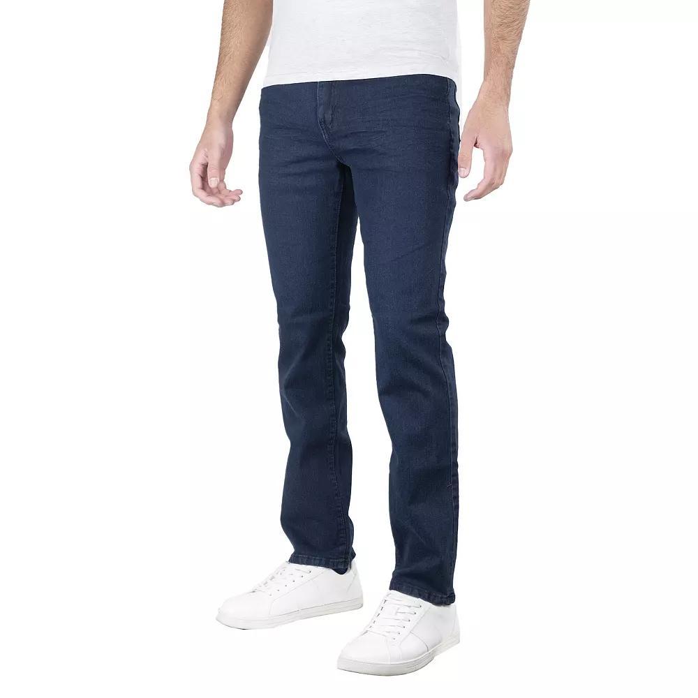 Men's Recess Slim Straight-Fit Stretch Jeans, Size: 38 X 32, Blue Product Image