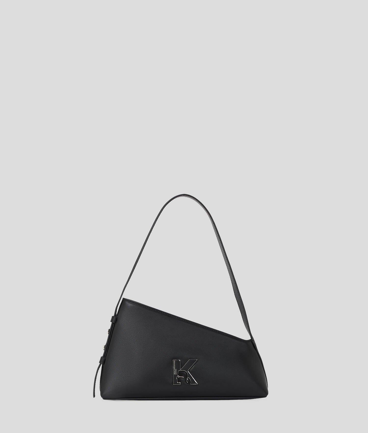 GEO LEATHER SHOULDER BAG Product Image