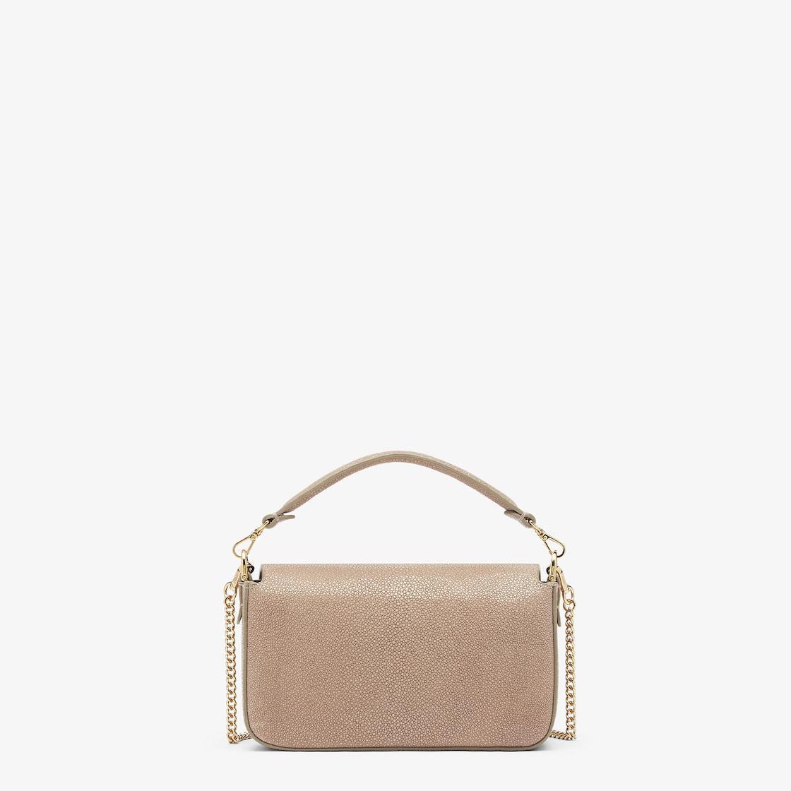 Baguette MiniDove gray stingray leather Product Image