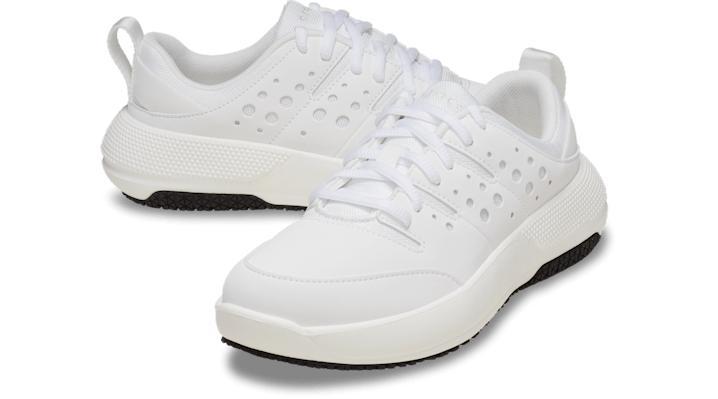 Crocs On The Clock Women's Work Sneakers, Size: 8, Black Product Image