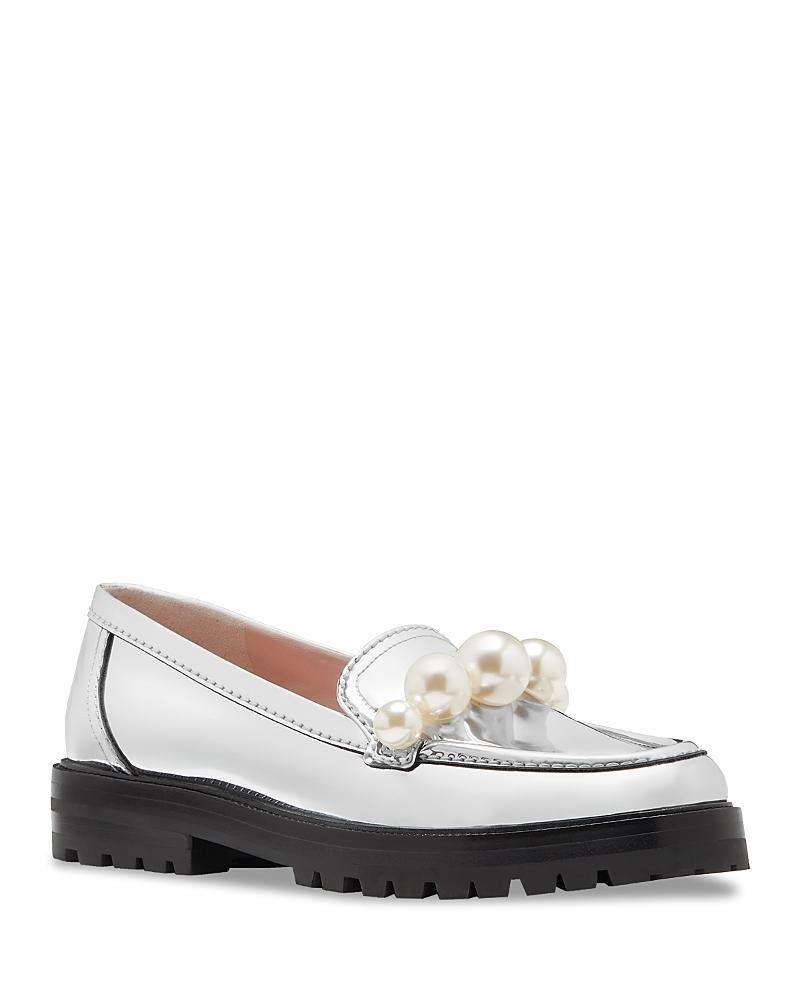 kate spade new york Womens Posh Embellished Loafer Flats Product Image