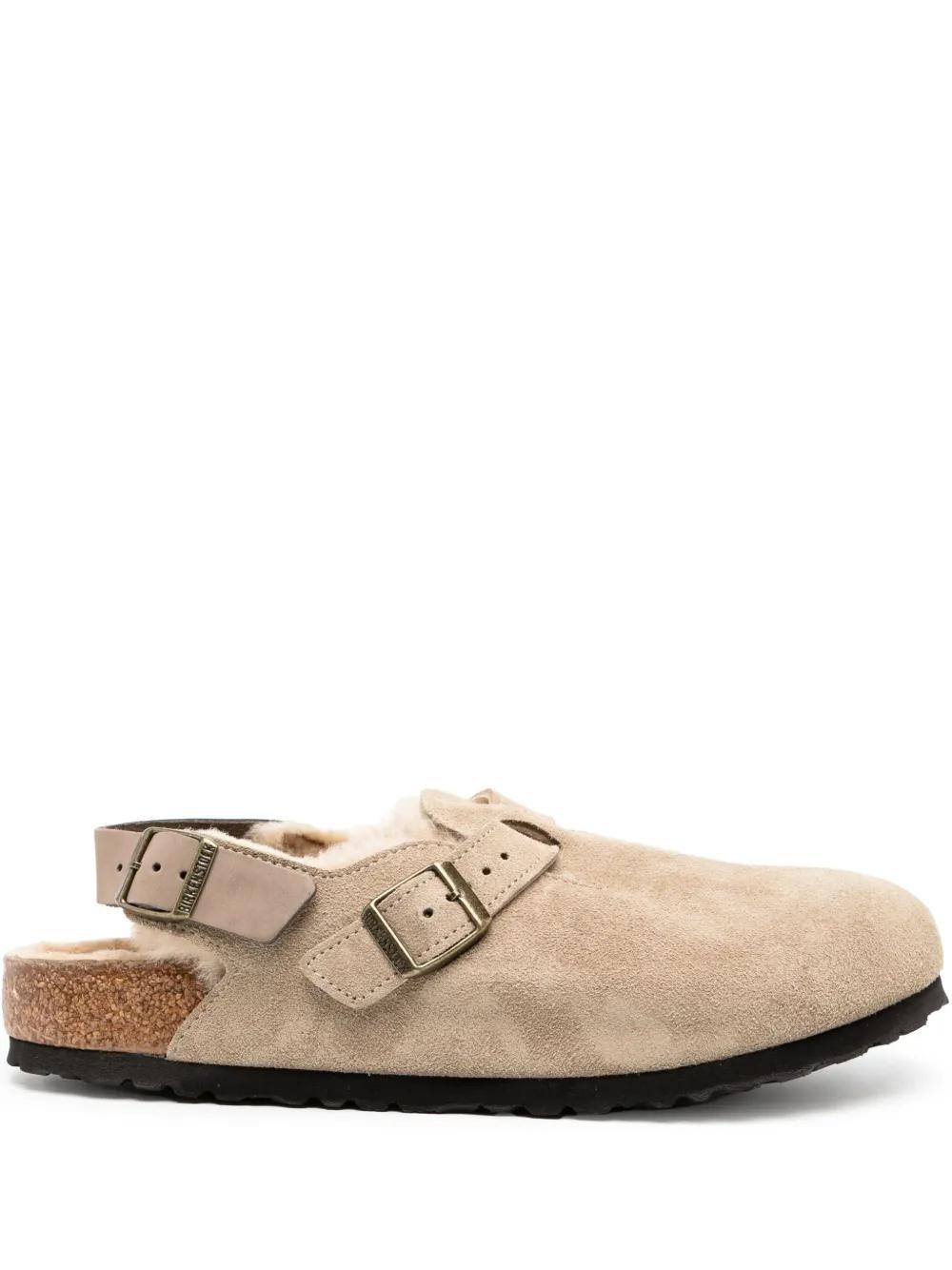 BIRKENSTOCK Taupe Regular Tokio Ii Loafers In Khaki Product Image