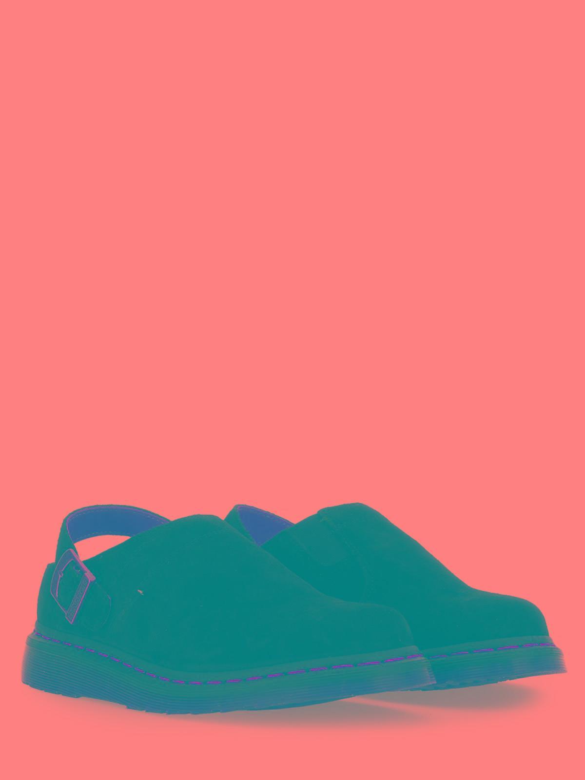 DR. MARTENS' Dr. Martens Isham Round Toe Mules In Black Product Image