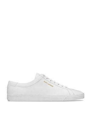 Saint Laurent Andy Sneakers in Leather Product Image