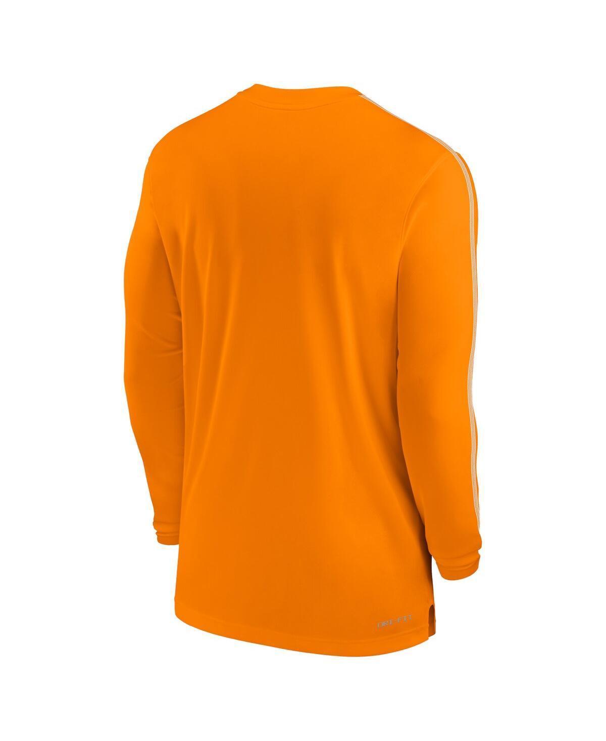 Men's Nike White Penn State Nittany Lions 2024 Sideline Coach UV Performance Long Sleeve T-Shirt, Size: Medium Product Image
