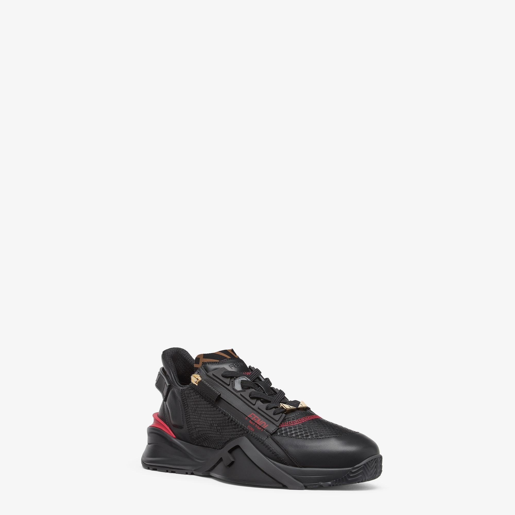 Fendi Eyes Flow SneakersLunar New Year black ayers low tops Product Image