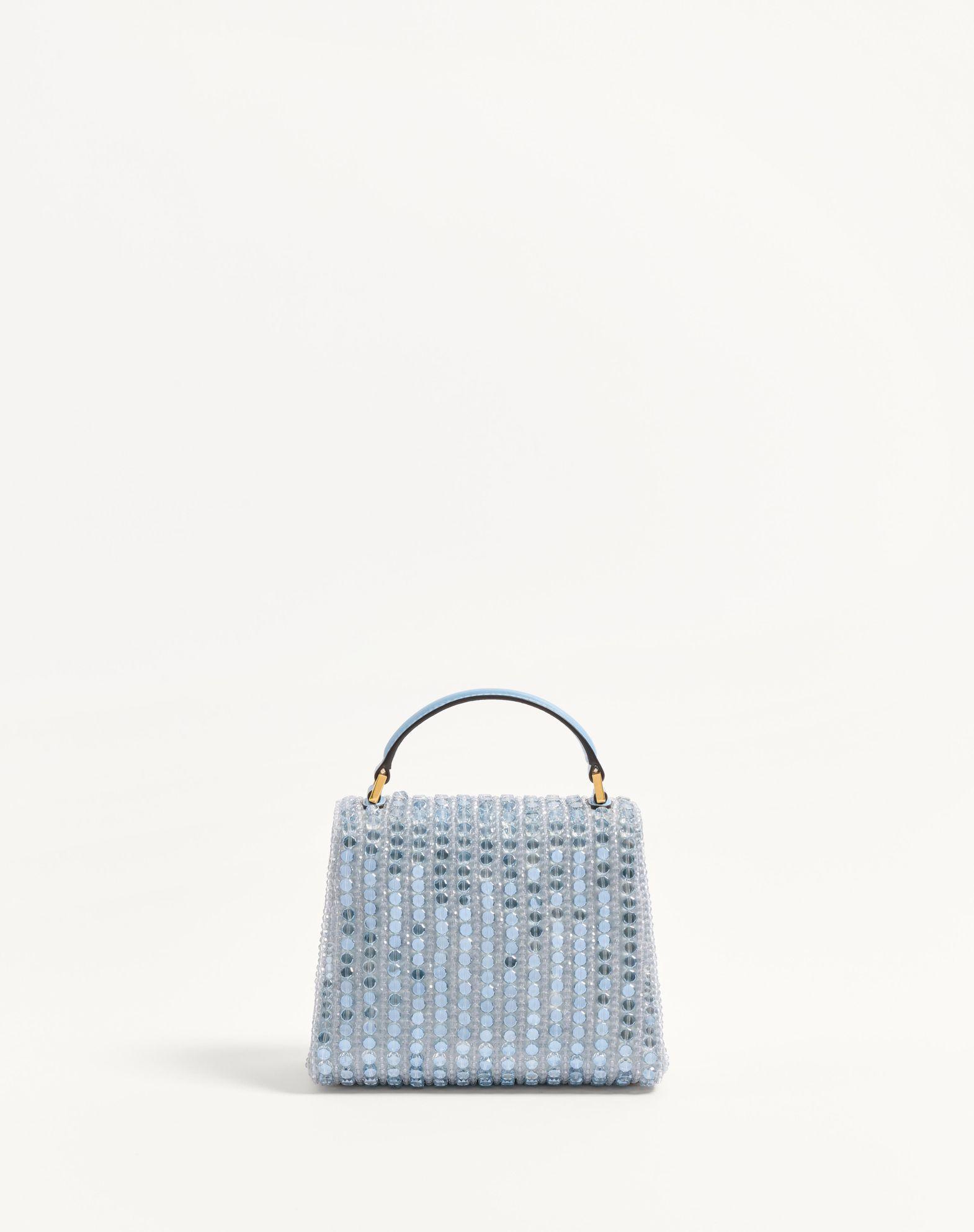 Valentino Garavani Vsling Mini Embroidered Handbag With Jewel Logo Product Image