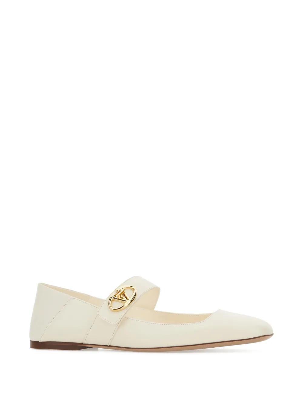 VLogo Locker Mary-Jane ballerina shoes Product Image