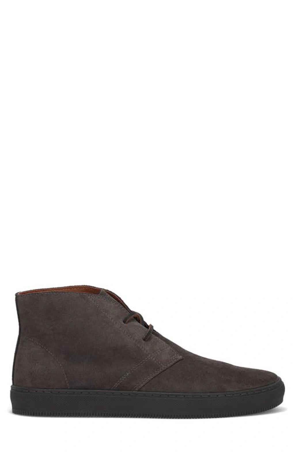 FRYE Astor Chukka Sneaker In Charcoal - Silky Suede Leather Product Image