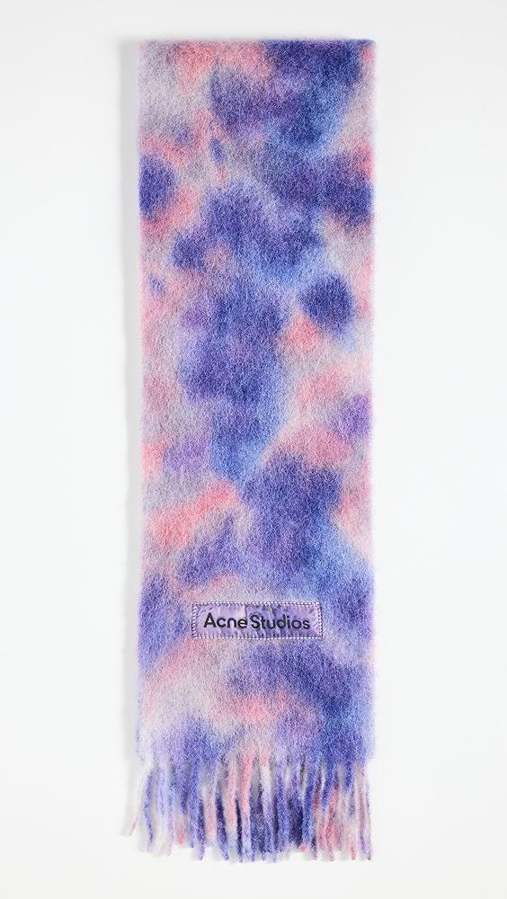 Acne Studios Tie Dye Wool Scarf | Shopbop Product Image