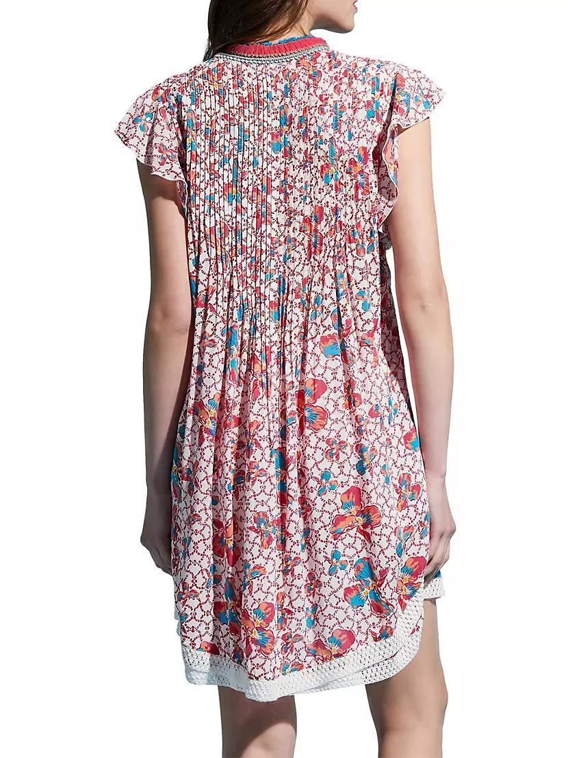 Sasha Ruffled Floral Babydoll Dress Product Image