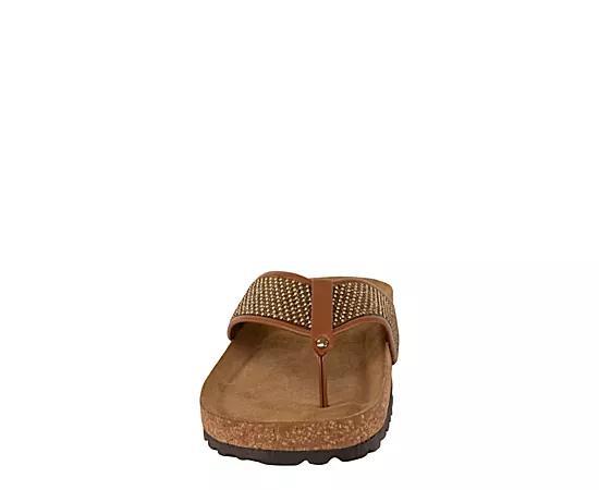 Italian Shoemakers Delani Women's Sandals, Size: 8, Luggage Product Image