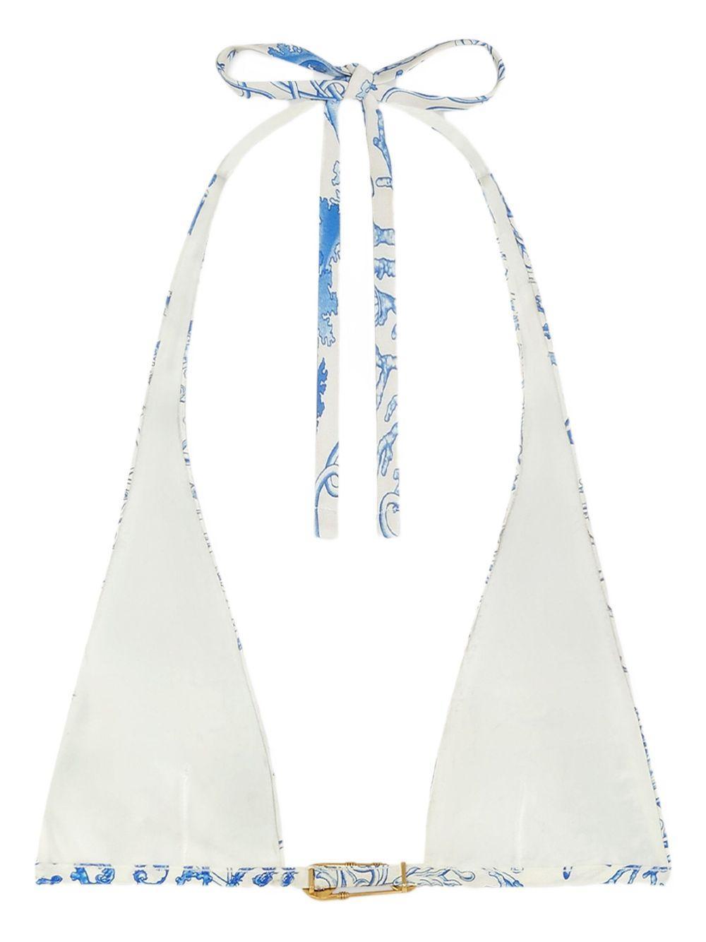Underwater Barocco triangle bikini top Product Image