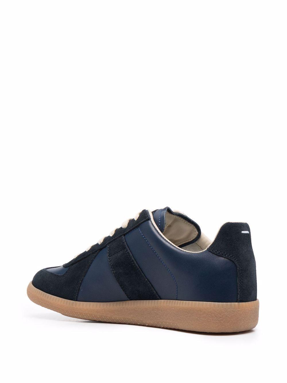 Replica low-top leather sneakers Product Image