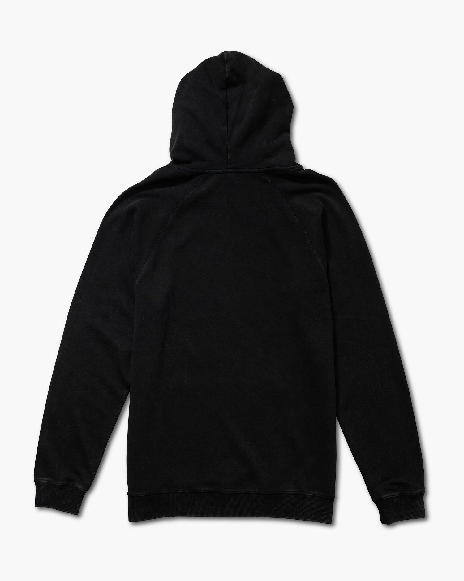 Alpha Vintage Fleece Hoodie - Black Male Product Image