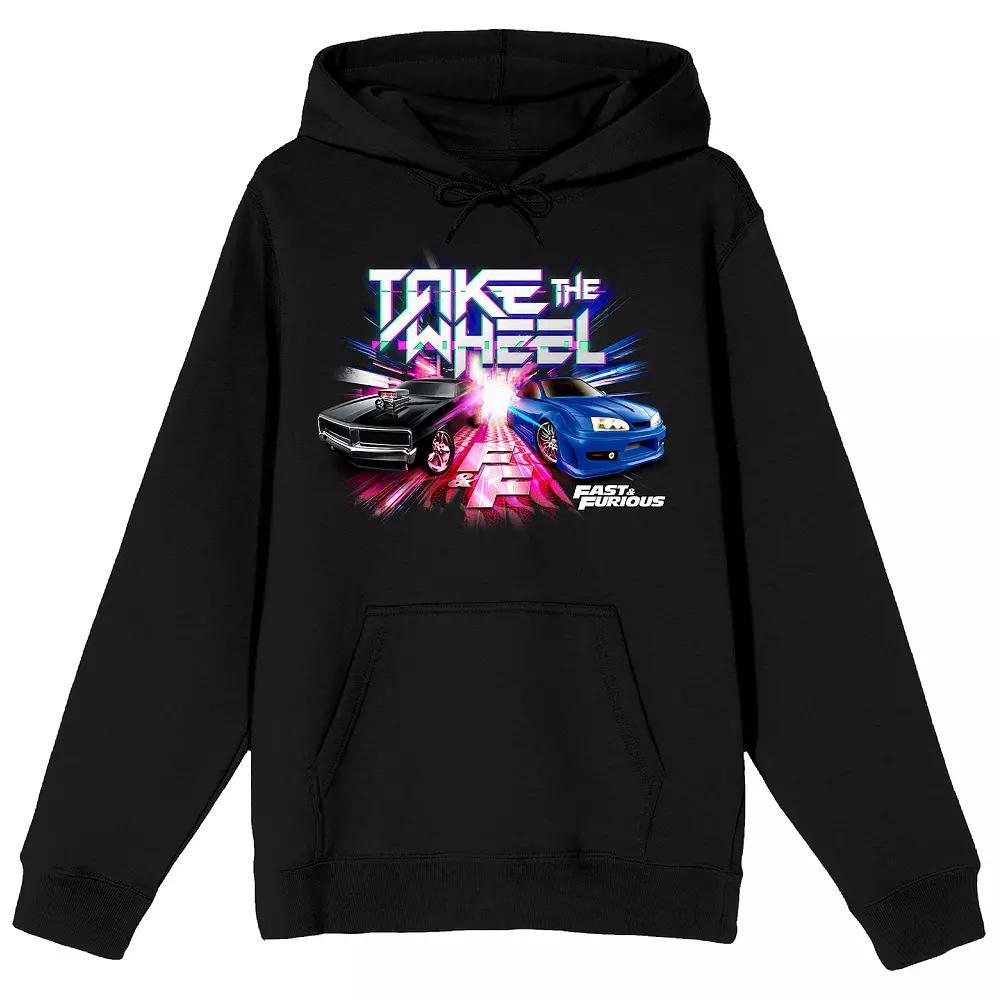 Men's Fast & Furious Franchise Hoodie, Size: XXL, Black Product Image
