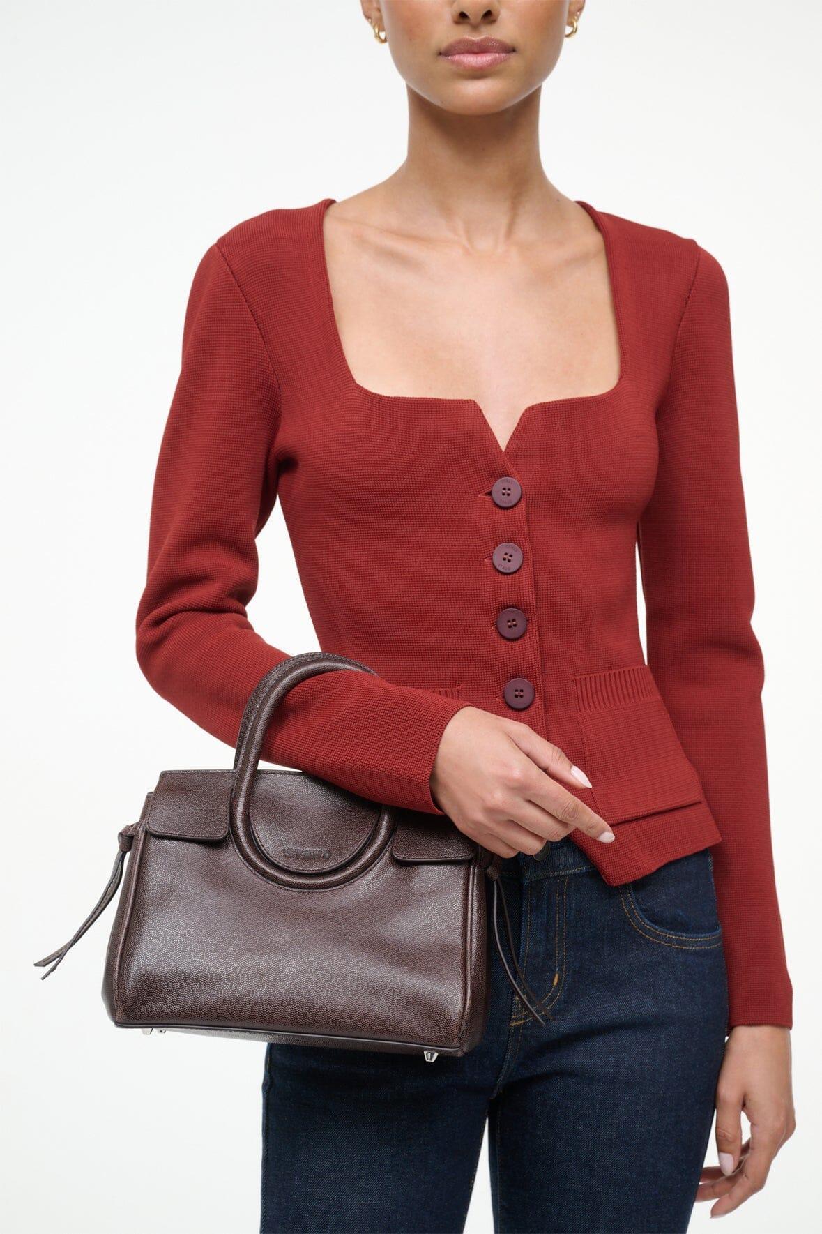 MAUDE MINI CARRYALL | ESPRESSO Product Image