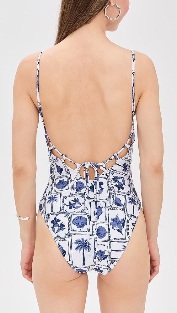 MINKPINK Sylvie Scoop Back One Piece | Shopbop Product Image