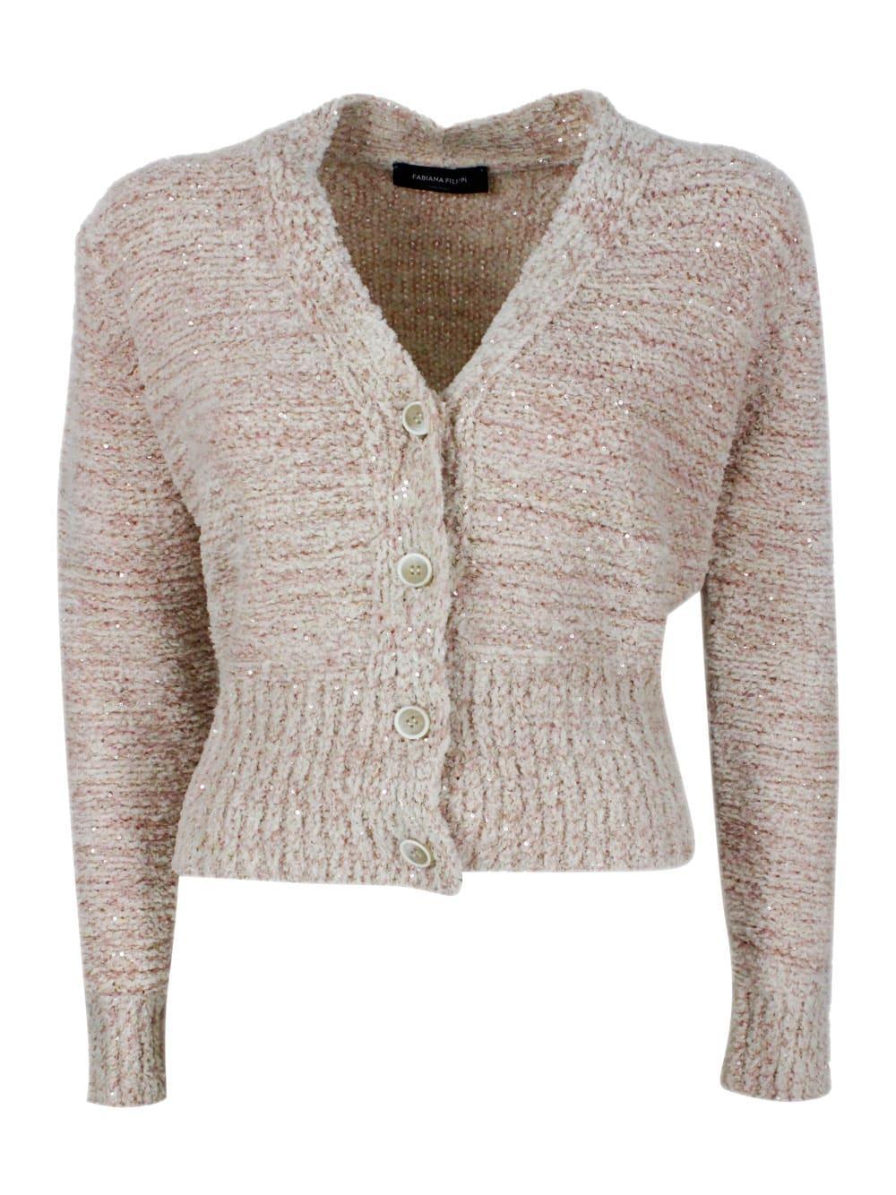 FABIANA FILIPPI Sweater In Pink Product Image