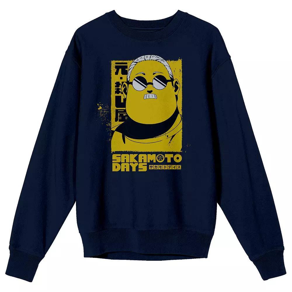 Men's Kill la Kill Chibi Satsuki Graphic Long Sleeve Tee, Size: XL, Blue Product Image