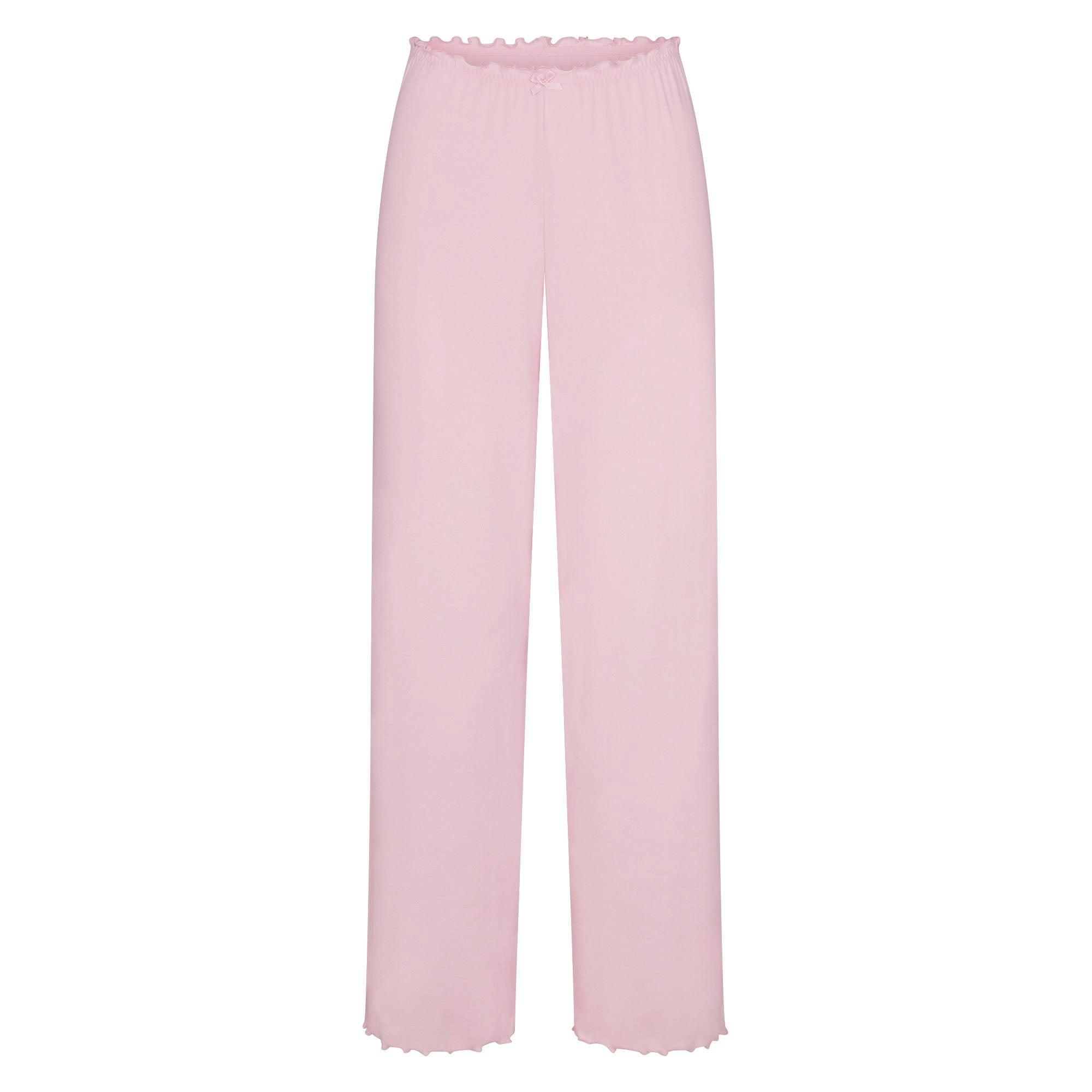 LOGO POINTELLE STRAIGHT LEG PANT | CHERRY BLOSSOM Product Image