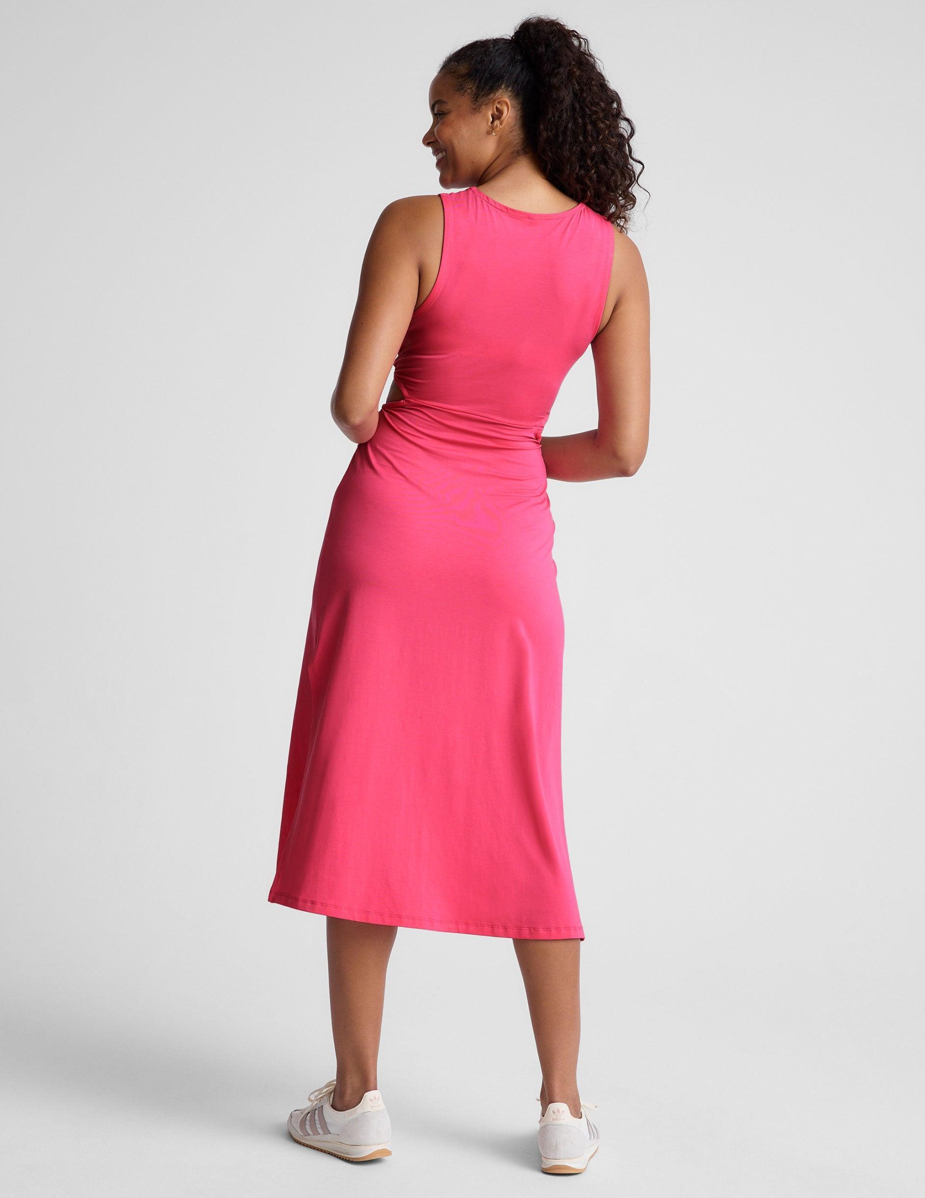 Around The World Front Twist Dress Product Image