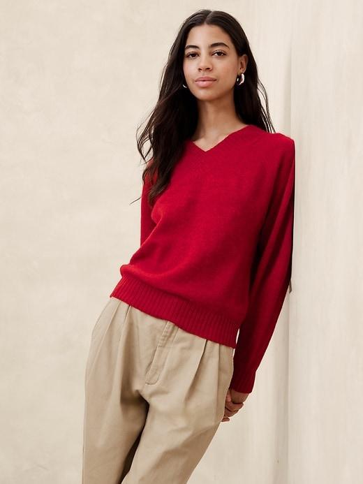 Cozy V-Neck Sweater Product Image