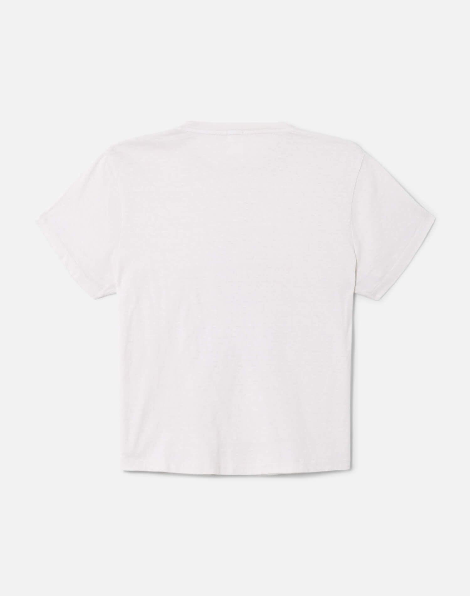50s Boxy "Clouds" Tee - Vintage White Product Image