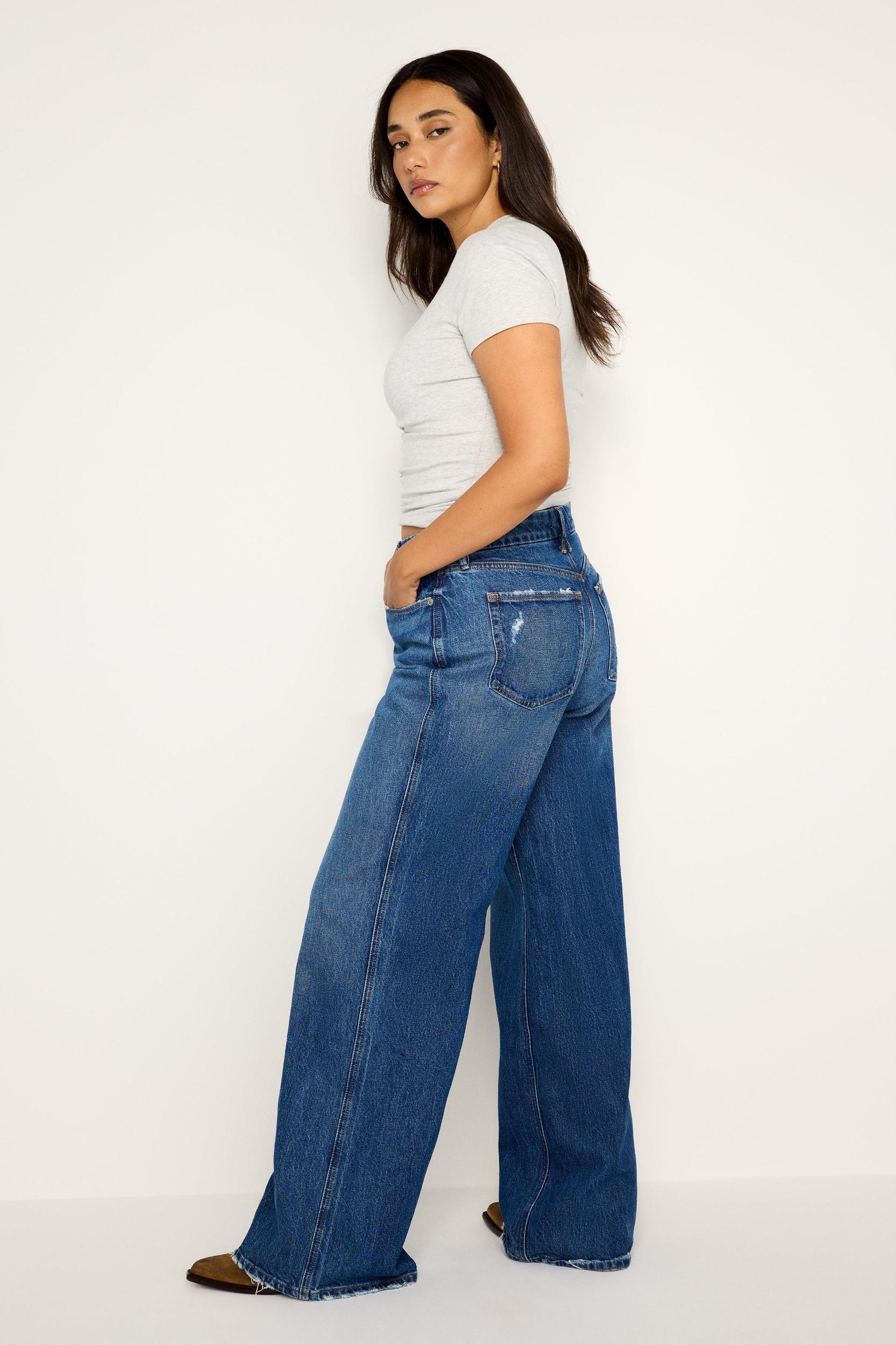 GOOD SKATE WIDE JEANS | INDIGO713 Product Image