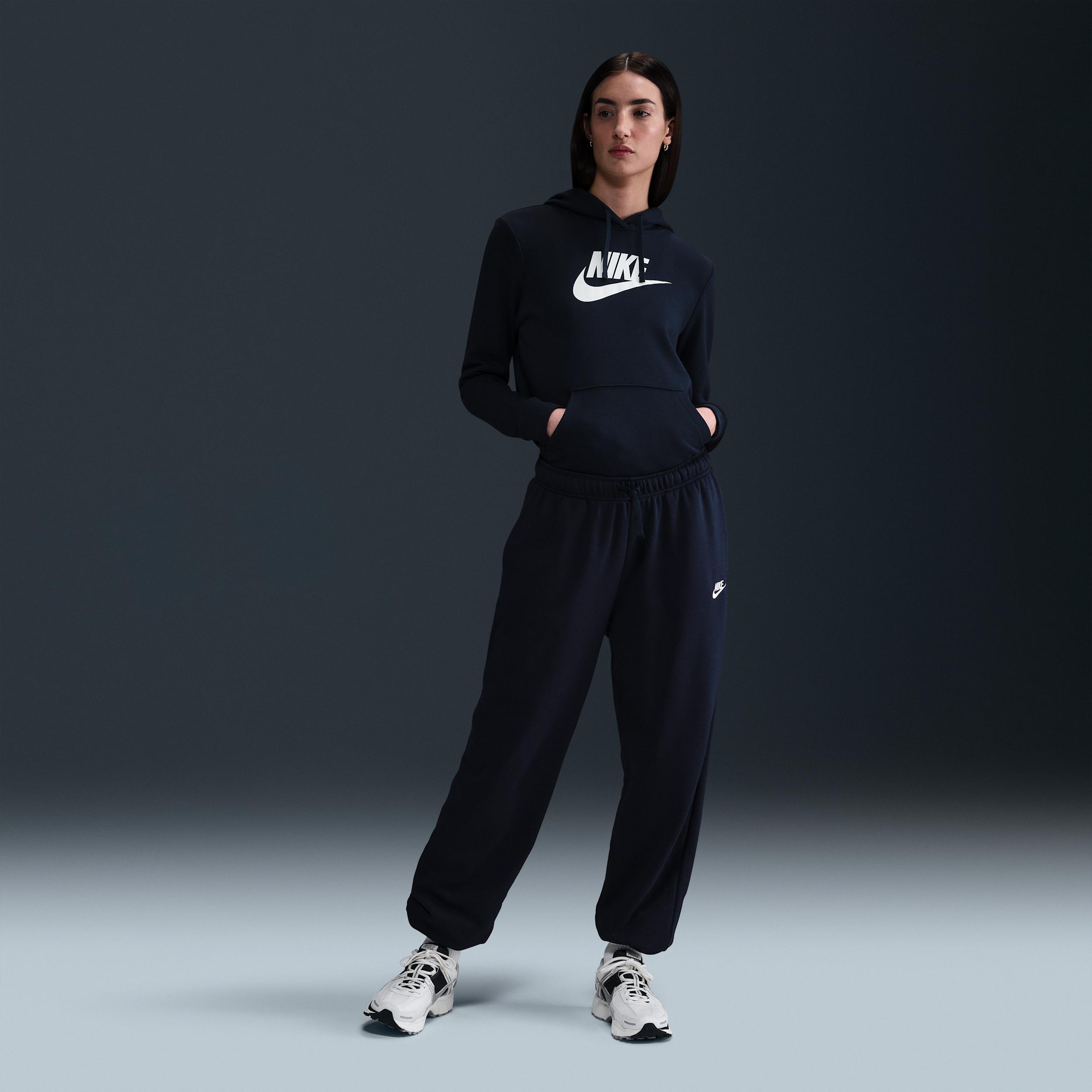 Nike Sportswear Club Fleece Women's Logo Pullover Hoodie Product Image