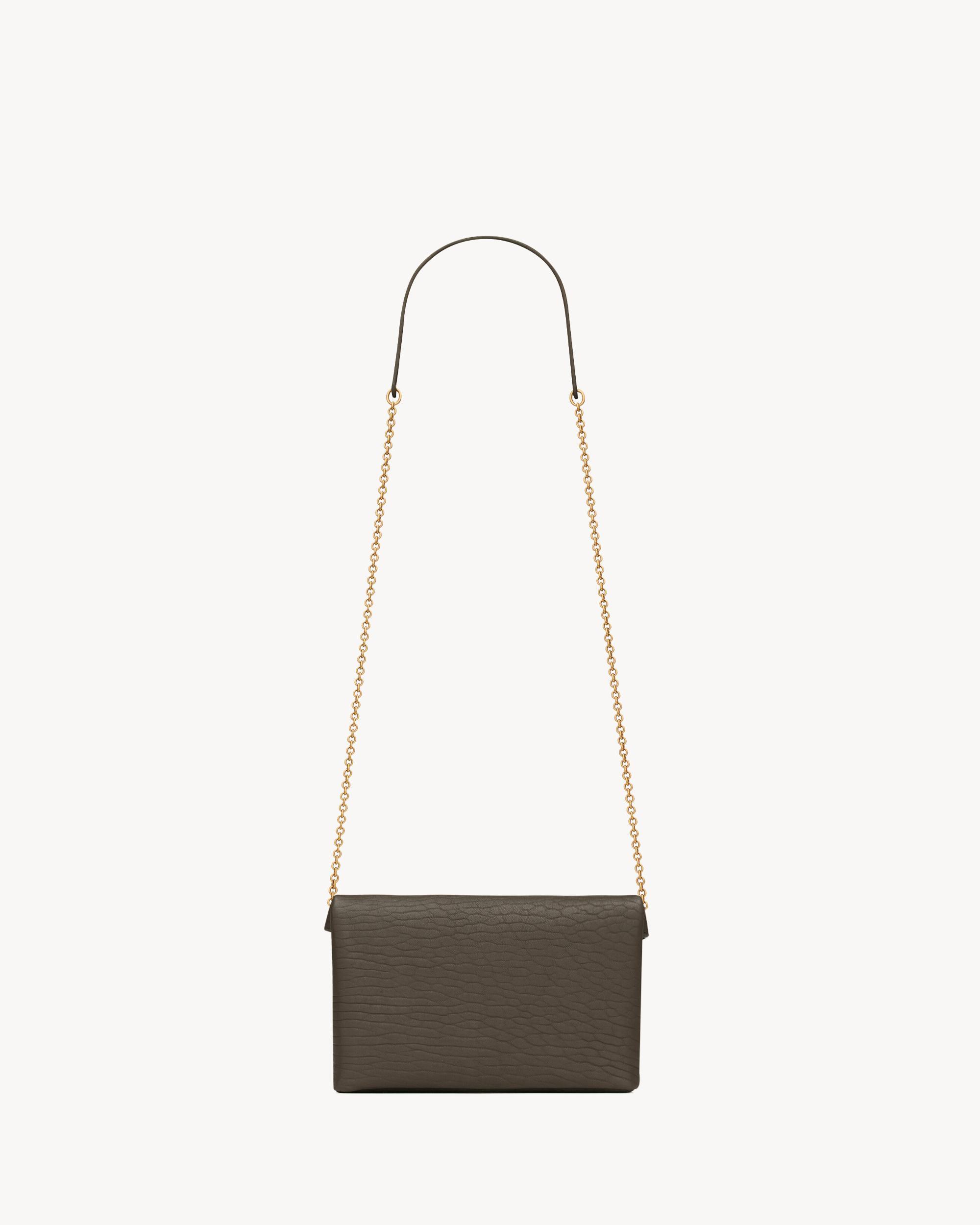 Valentino Garavani Alltime Mini Shoulder Bag In Grainy Calfskin Product Image